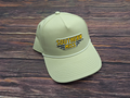 Cap Baseball Pvc Bill Rope White Southern Miss Bars Gold Black Rubber Long Sleeve Logo Adjustable