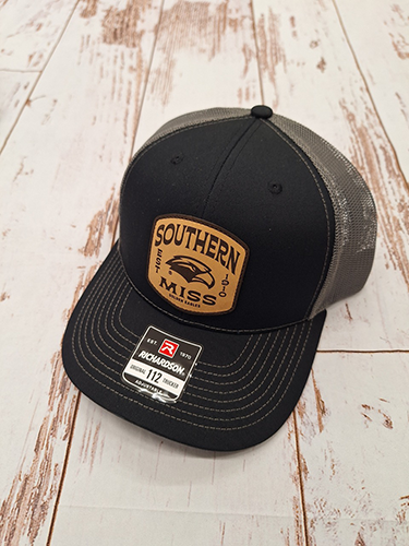 Cap Baseball Truckr Richardson Patch Southern Miss Eagle Head Est 1910 Mshbk Gry
