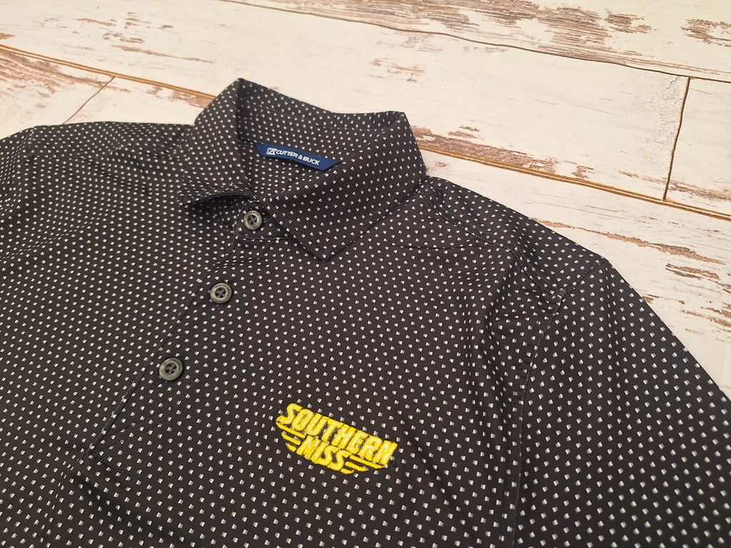 Cutter & Buck Polo Men's Pike Eco Shadow Check