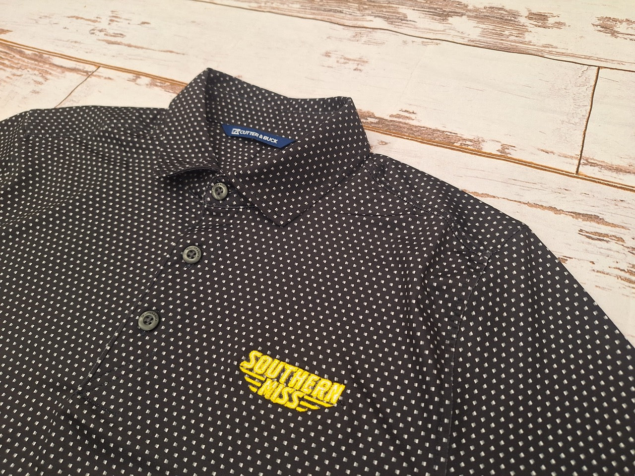 Cutter & Buck Polo Men's Pike Eco Shadow Check
