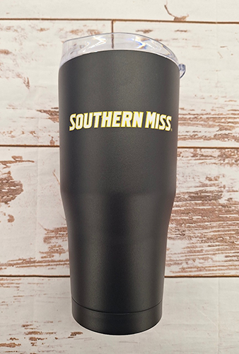Tumbler 30 oz Flipside Powdercoat Eagle Head Southern Miss with Lid