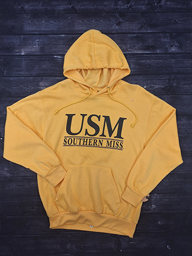 Sweatshirt Hooded USM over Southern Miss