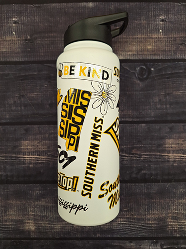 Travel Bottle 34 oz Native Quencher with Multiple Logos