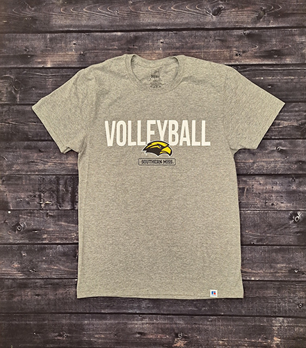 T-Shirt Short Sleeve Essential Volleyball with Multiple Logos