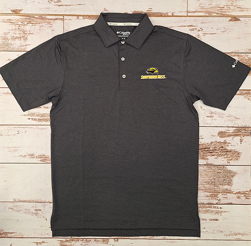 Columbia Men's Sand Tee Polo with Eagle Head Southern Miss