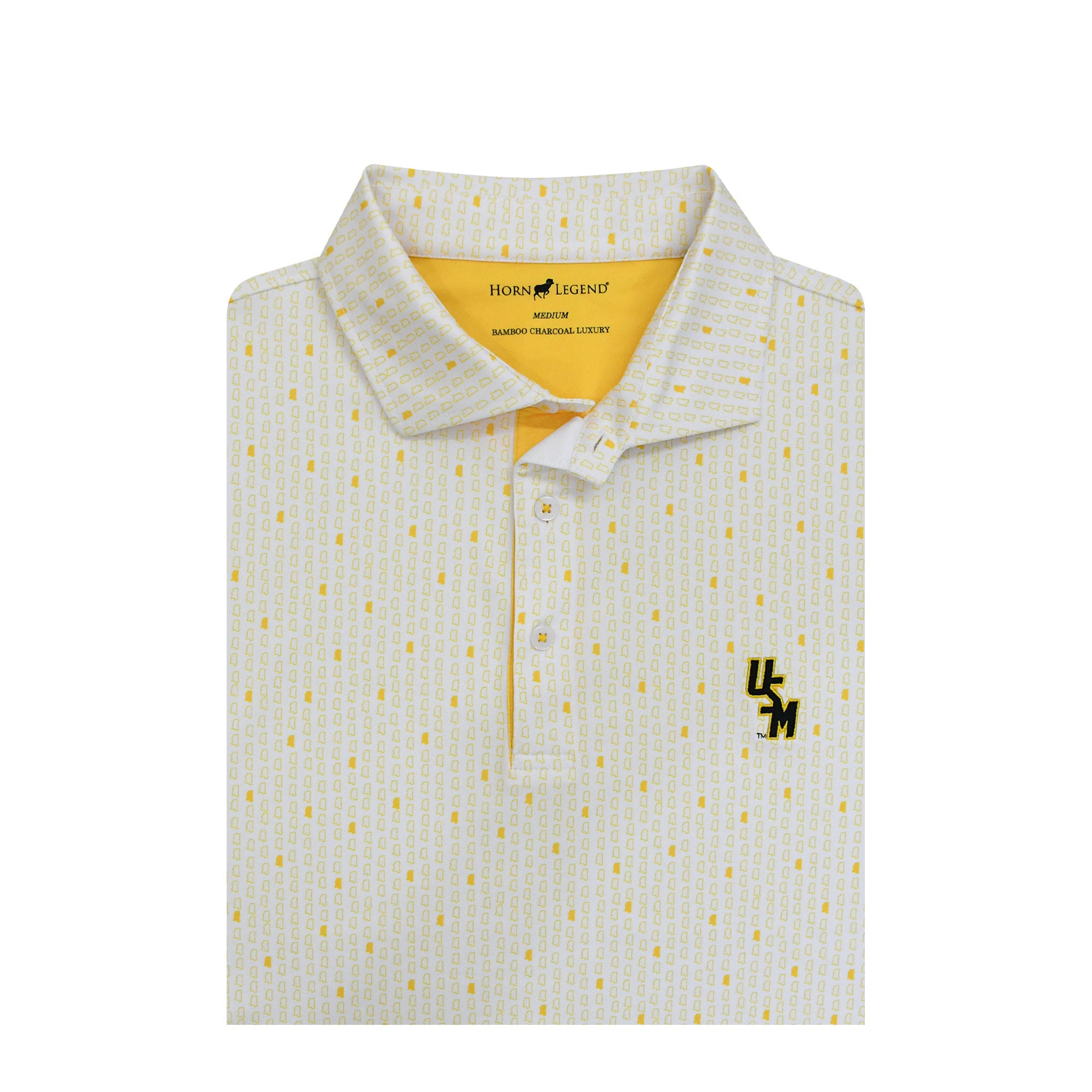 Horn Legend Polo Men's Stacked USM Black