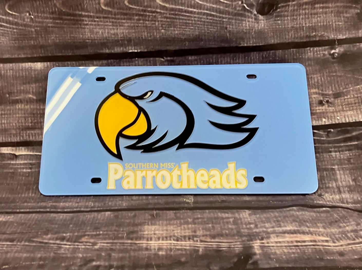 Wincraft Auto License Plate Parrothead