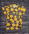 Adidas Youth Jersey 2 Button Hibiscus Pattern