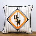 Pillow Baseball Diamond Stacked USM