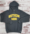 Fleece Hooded Sweatshirt with Embroidered Southern Miss Arch Patches