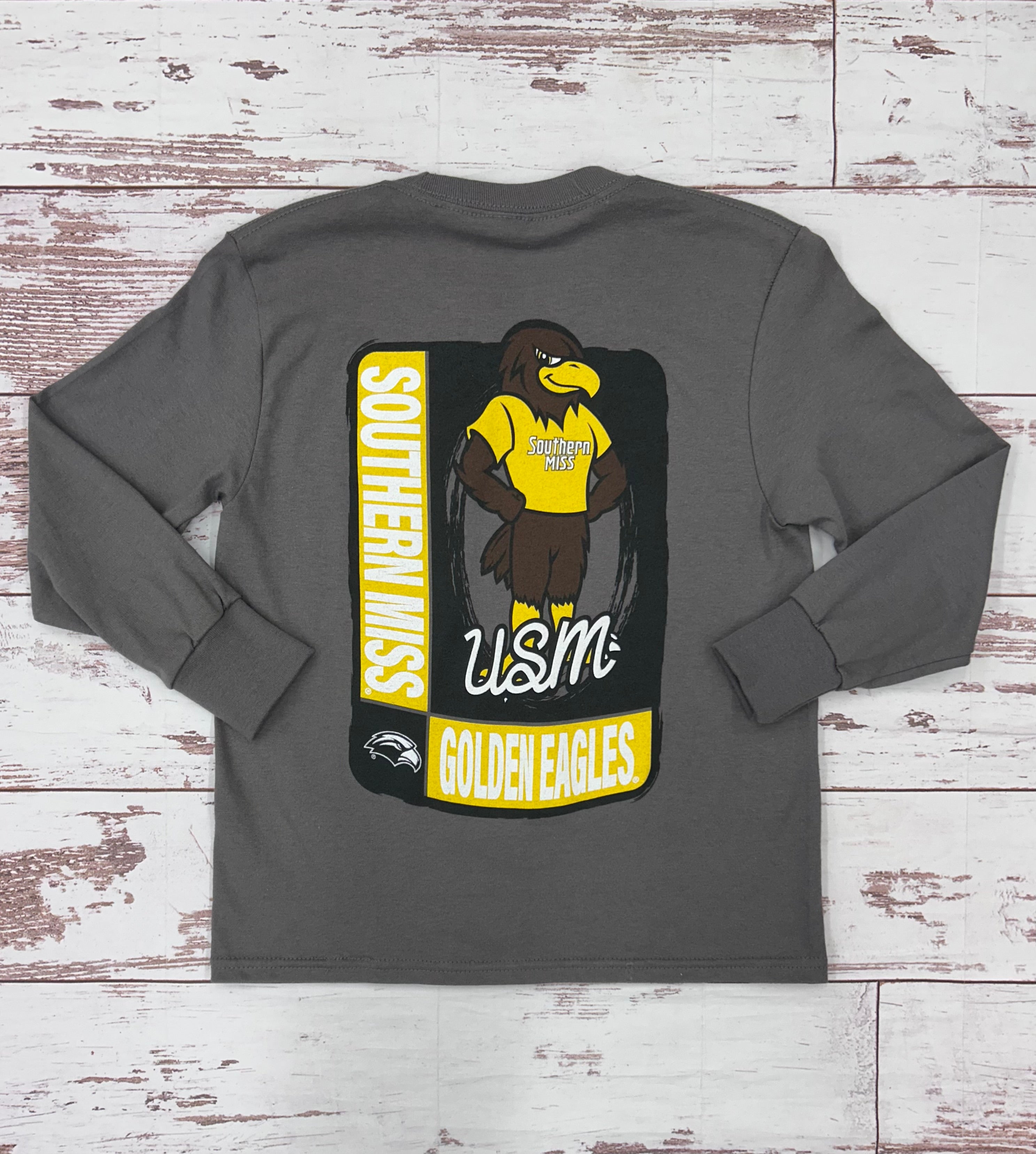 Youth Mascot Poster Long Sleeve T-Shirt with Seymour