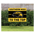 Southern Miss To The Top Lawn Sign with Eagle Head