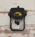 Clear Stadium Crossbody with Eagle Head
