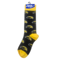 Men's Midcalf Sock with Eagle Head All Over