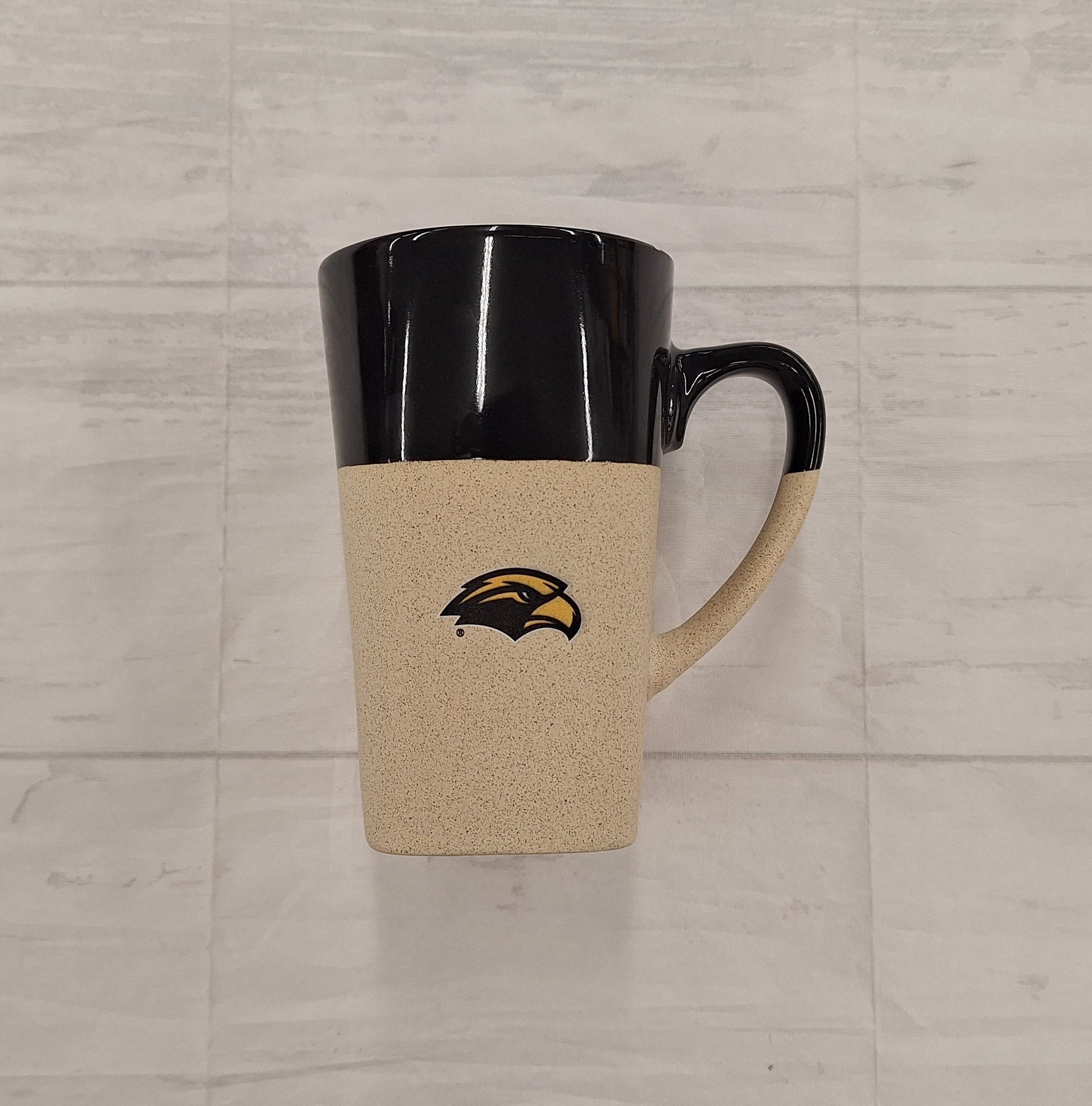 Stone Glazed Mug with Eagle Head