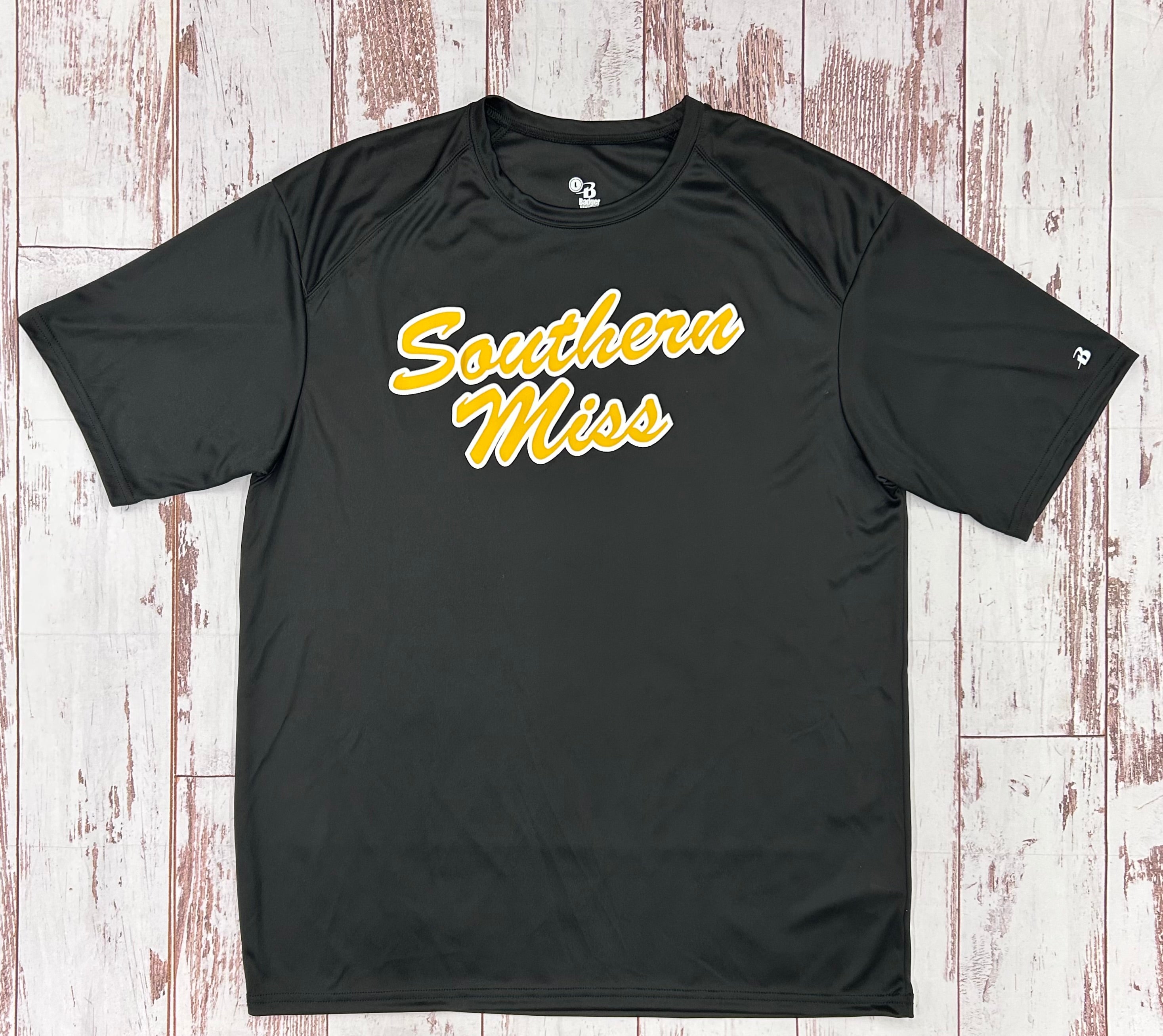 B-Core Short Sleeve T-Shirt with Southern Miss Script