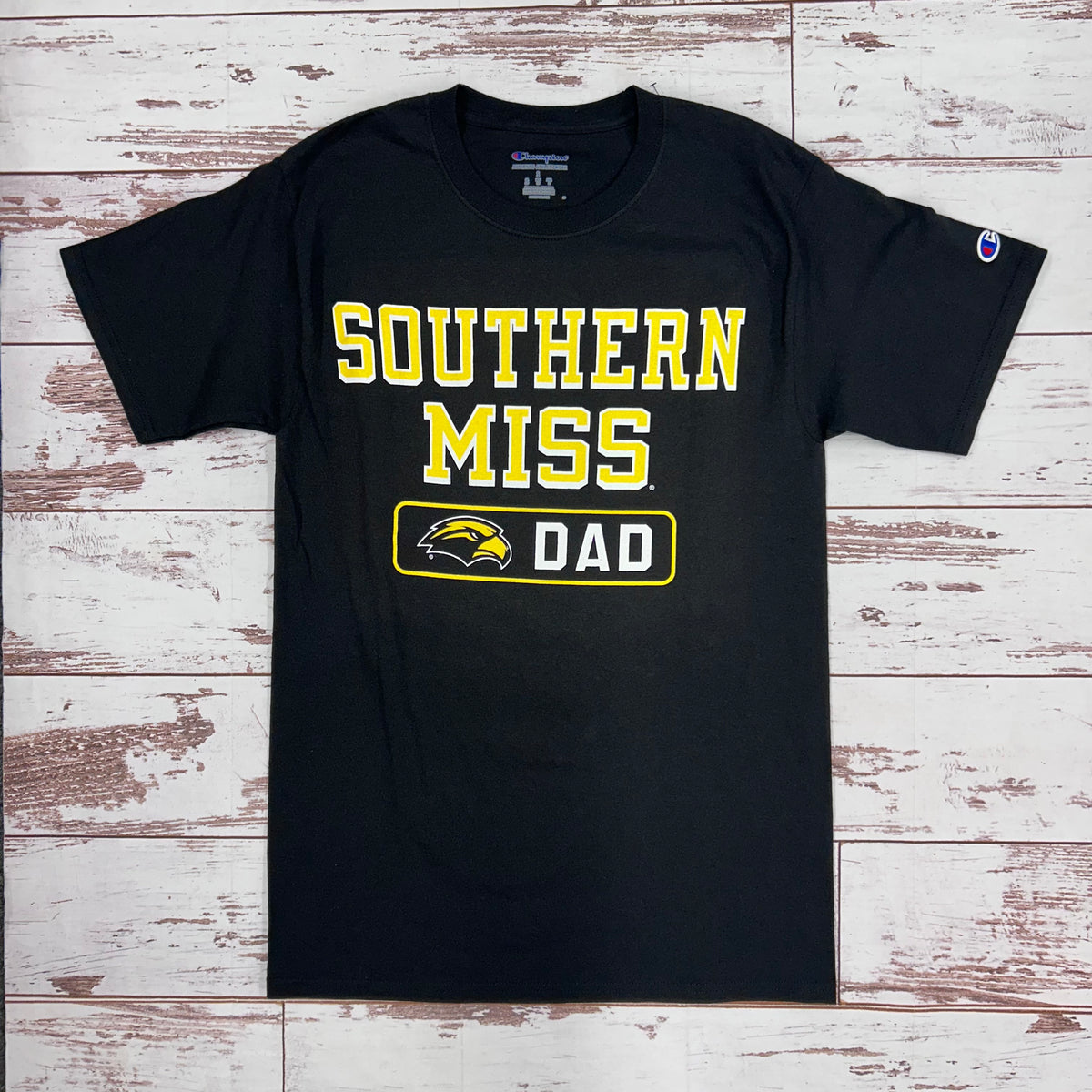 Southern Miss Dad Short Sleeve T-Shirt with Eagle Head