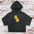 Youth Performance Fleece Long Sleeve Hooded Sweatshirt with Stacked USM
