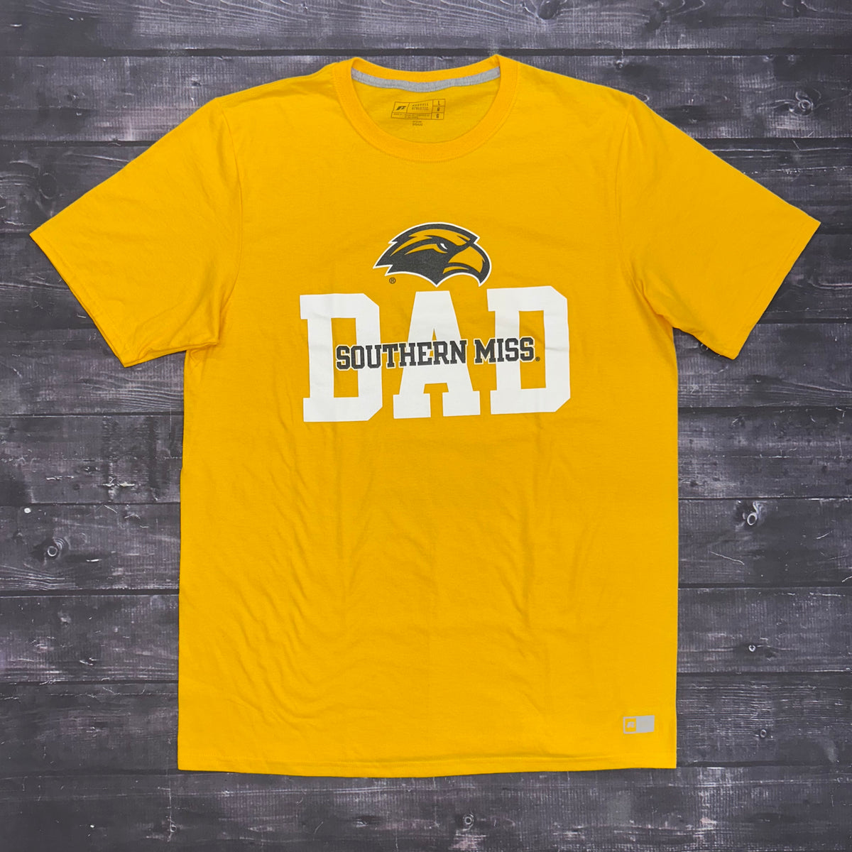 T-Shirt Short Sleeve Eagle Head Southern Miss Dad