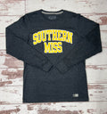 T-Shirt Long Sleeve Essential Full Front Southern Miss Gold
