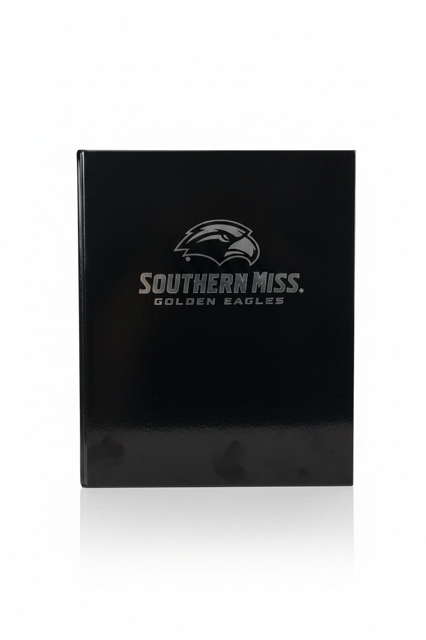 Double Pocket Folder with Silver Logo
