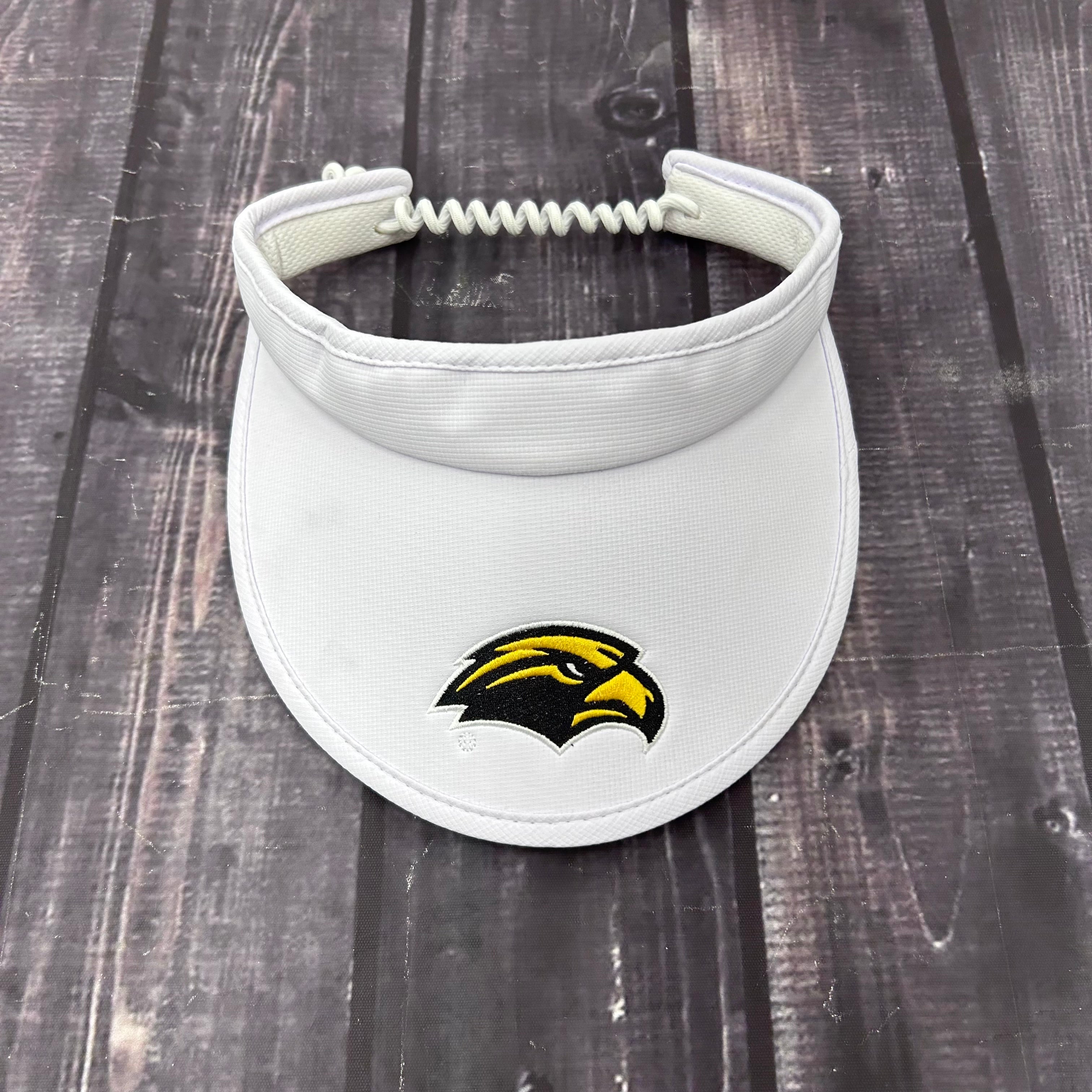 Ahead USA Visor Bungie Cord Ladies Eagle Head