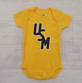 Solid Baby Bodysuit Onesie with Stacked USM