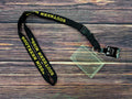 Woven Lanyard with Horizontal ID Holder