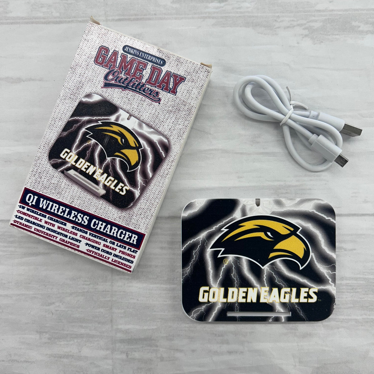 Tech Media Chargolden Eaglesr Wirels Bluetooth University Of Southern Mississippi