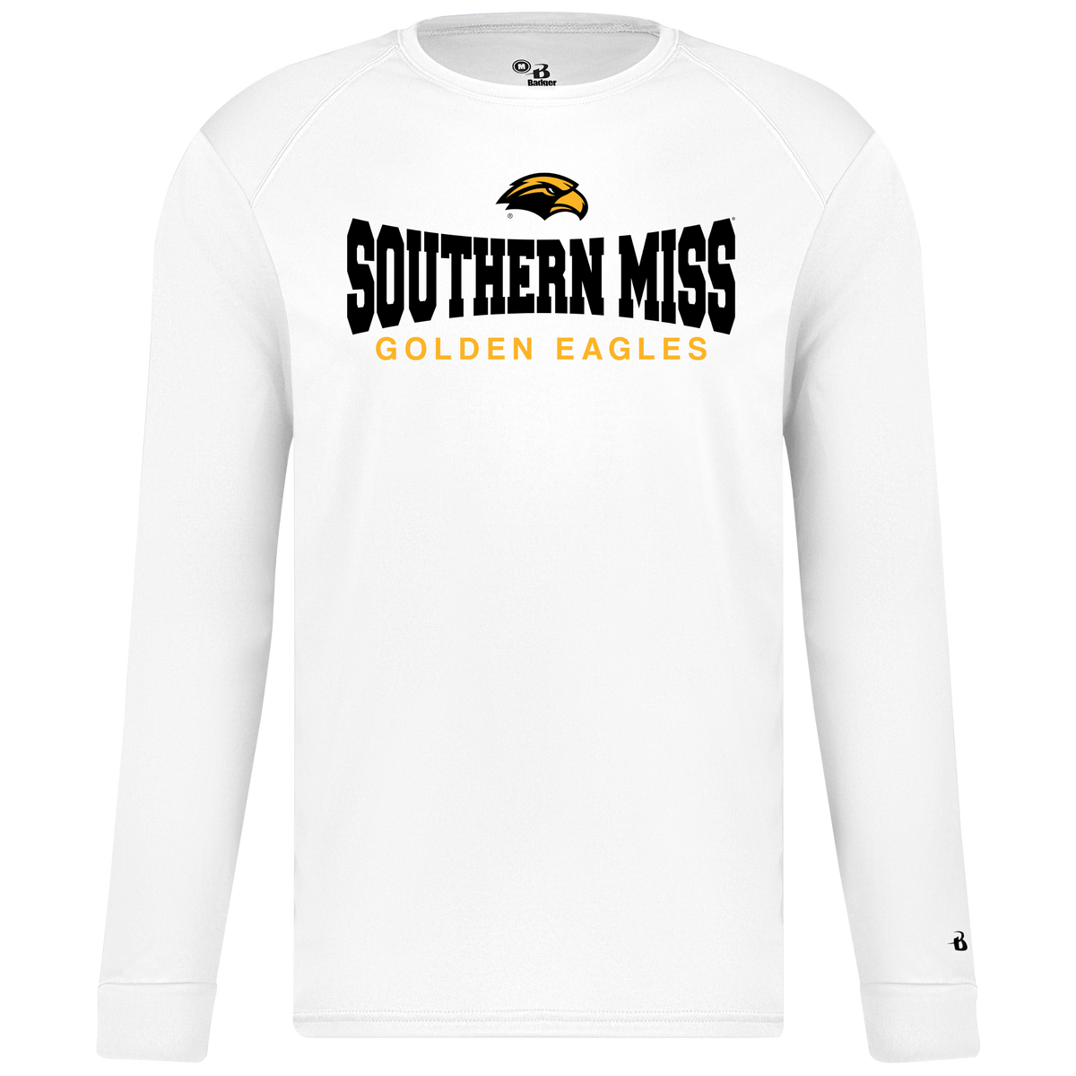 B-Core Concave Long Sleeve T-Shirt with Southern Miss Golden Eagles