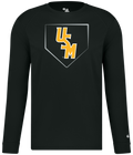 T-Shirt Long Sleeve B-Core Plate Emblem Stacked USM