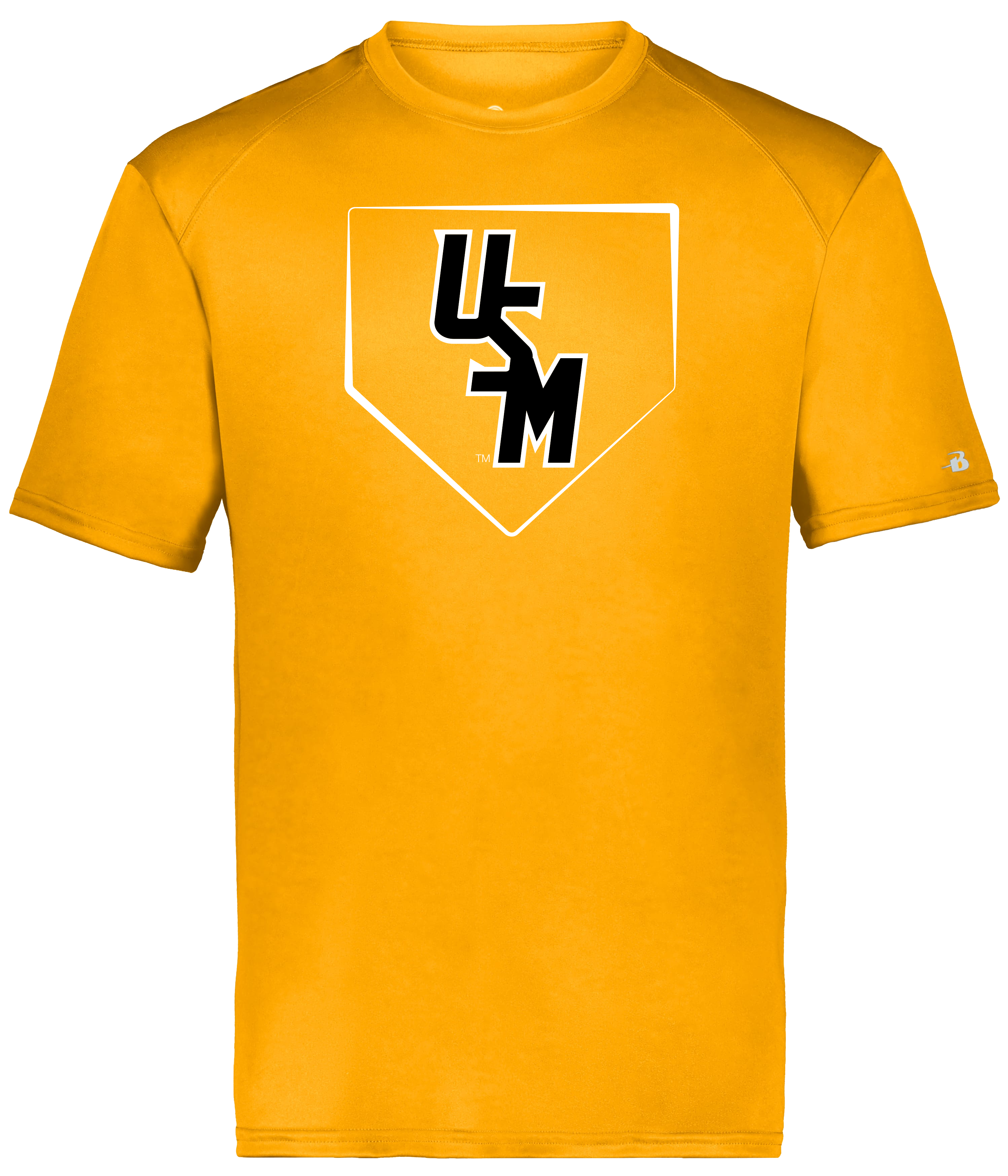 T-Shirt Short Sleeve B-Core with Plate Outline Stacked USM