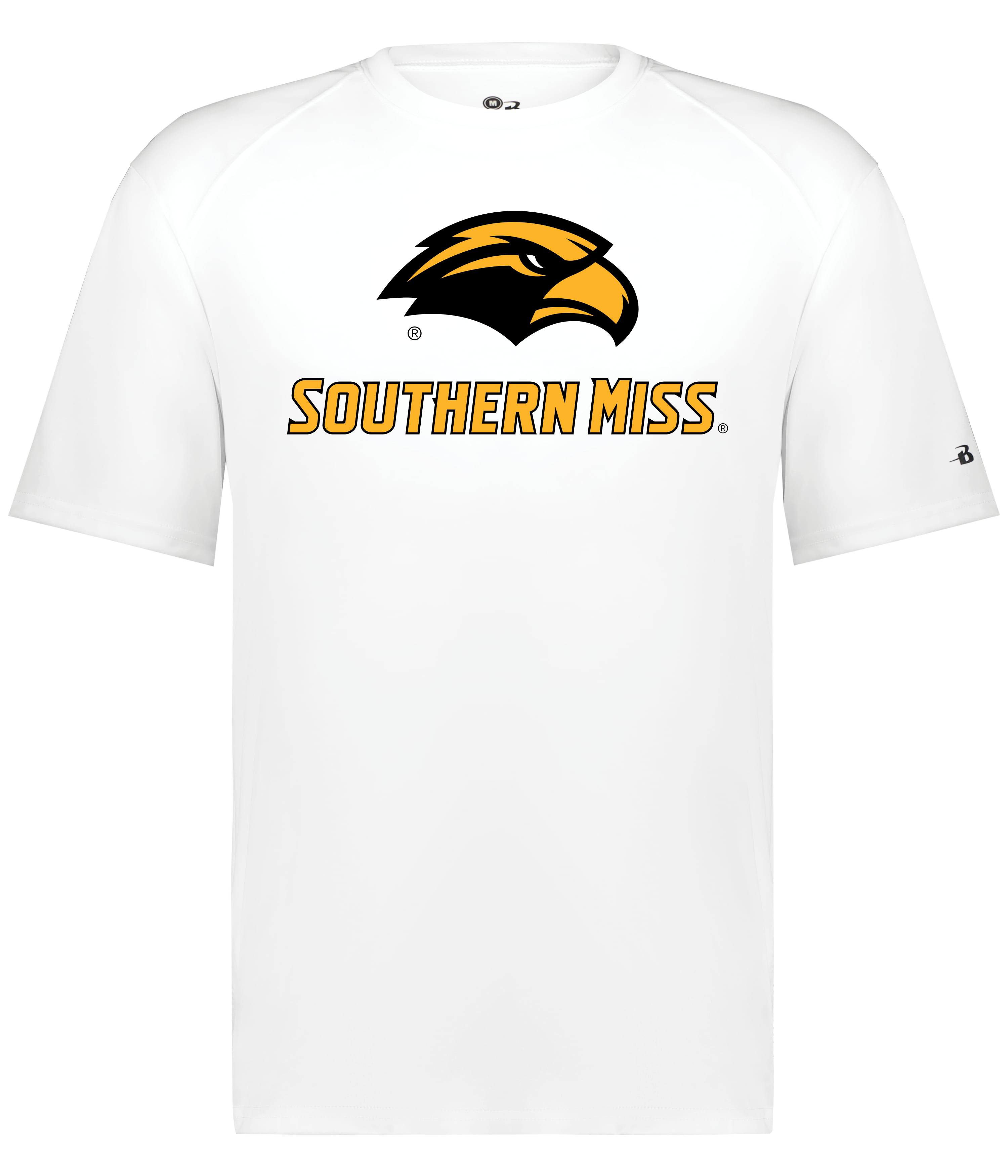 B-Core Short Sleeve T-Shirt with Eagle Head Southern Miss