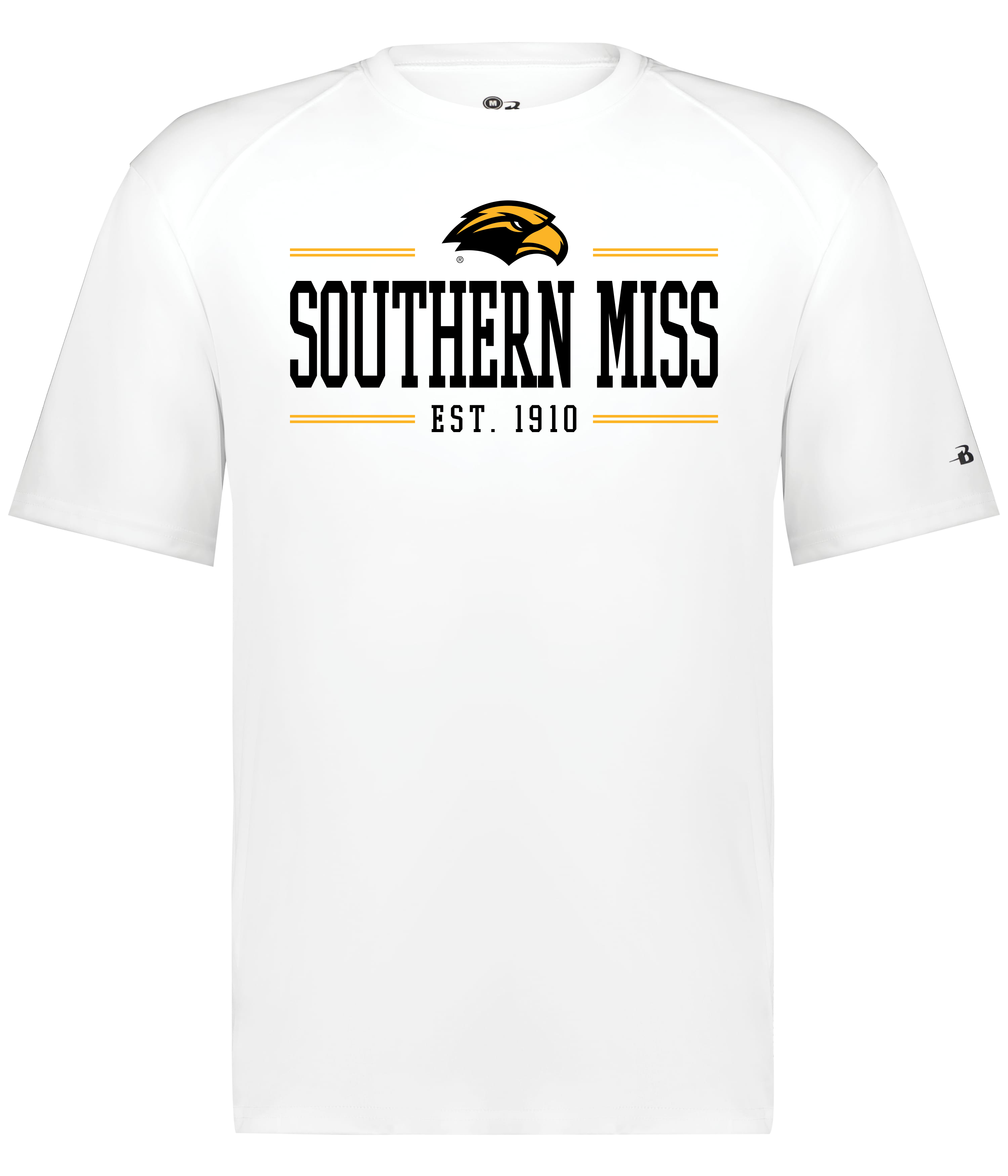 Badger B-Core Eagle Head T-Shirt with Southern Miss Est. 1910