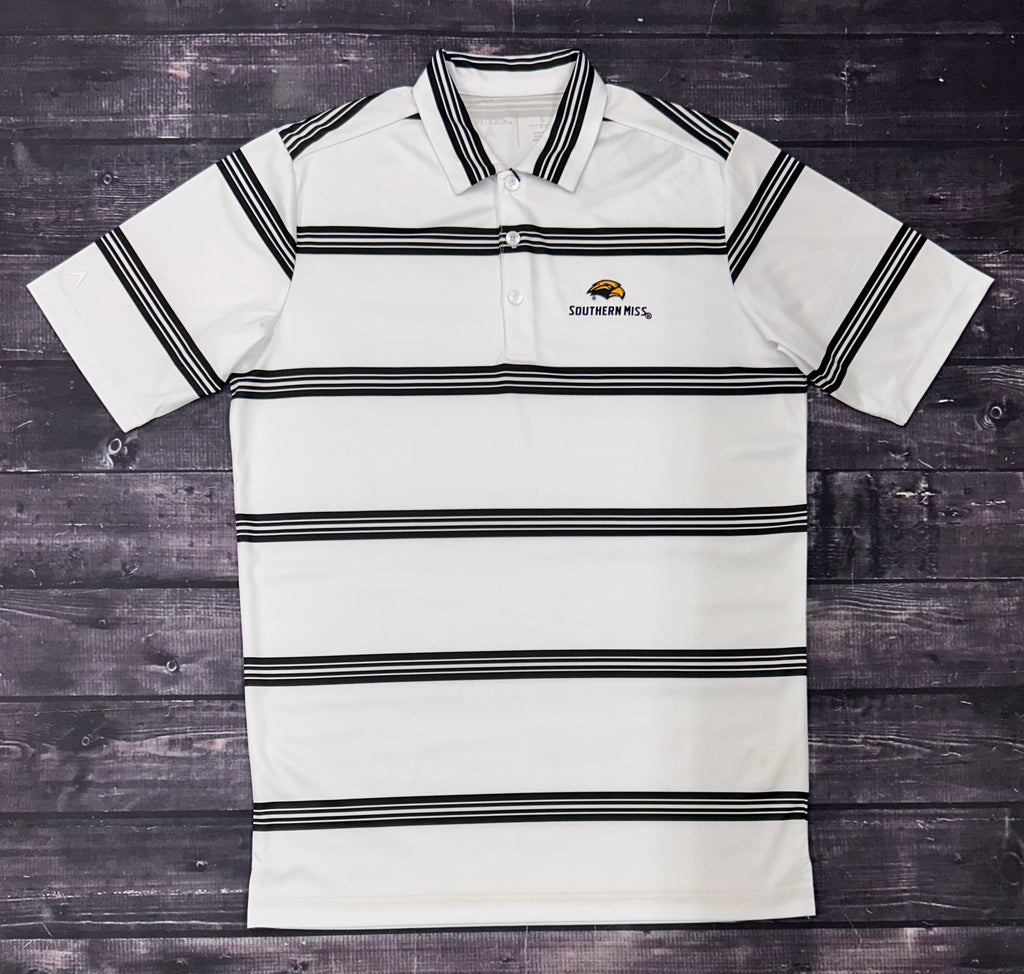 Antigua Men's Groove Polo with Eagle Head Southern Miss