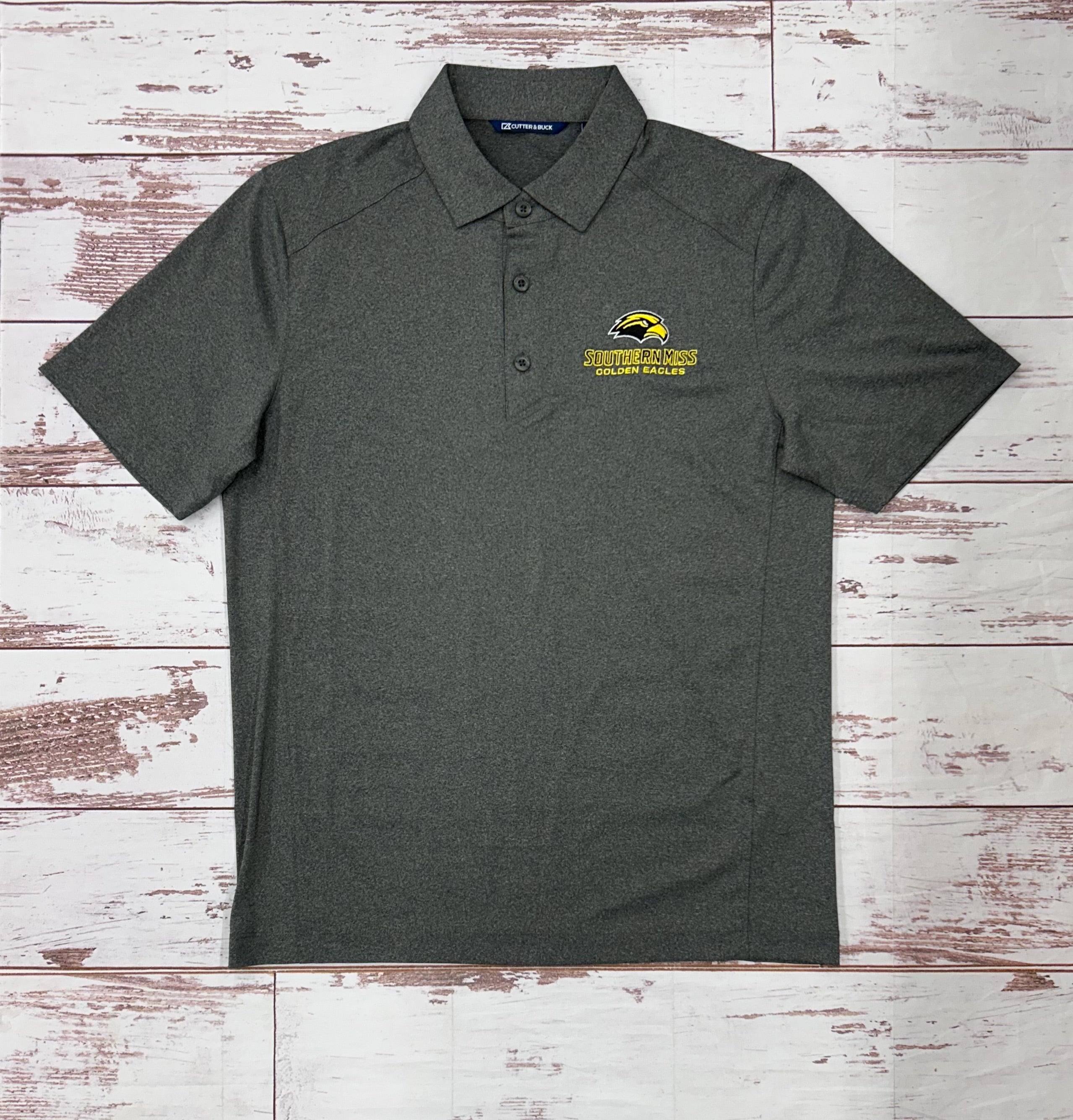 Cutter & Buck Men's Forge Eco Recycled Polo with Wordmark