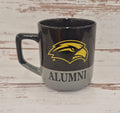 Home Mug Eagle Head Over Alumni 2 Tone Black Over Gry