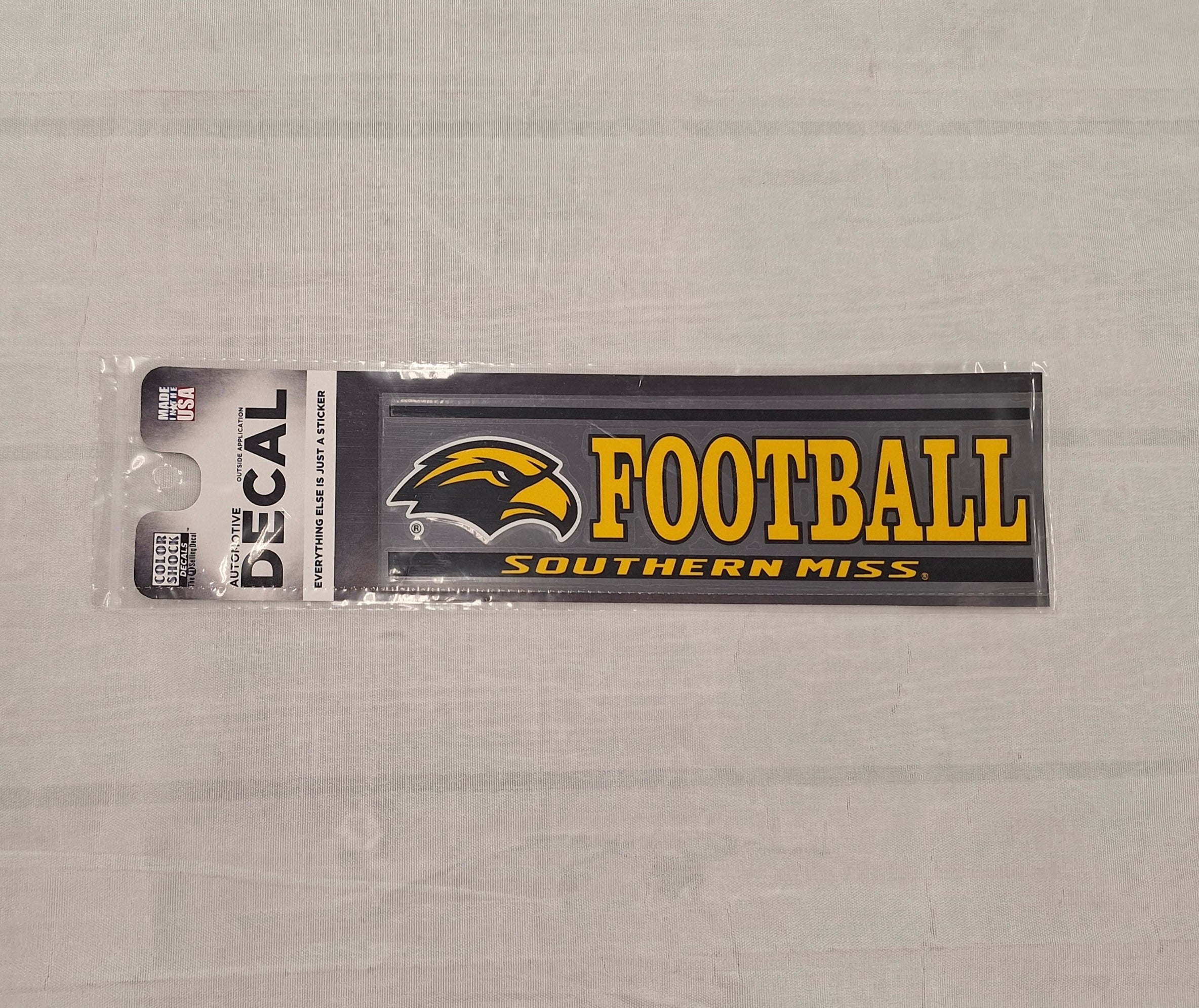 Auto Decal Eagle Head Football Southern Miss