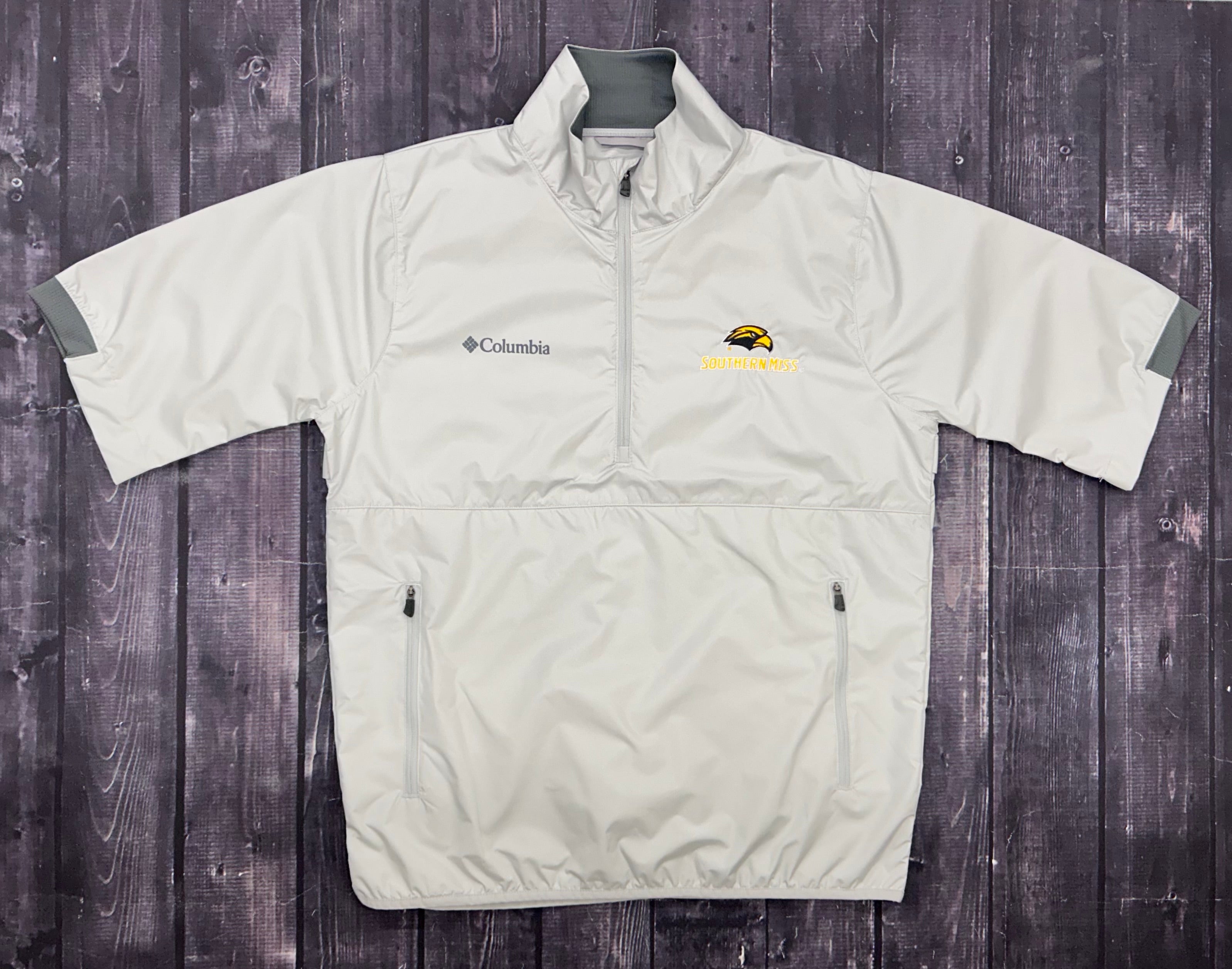 Pullover Windbrker Big Shot Left Chest Eagle Head Southern Miss