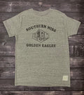 T-Shirt Short Sleeve Triblend with Southern Miss USM Attack Eagle Golden Eagles