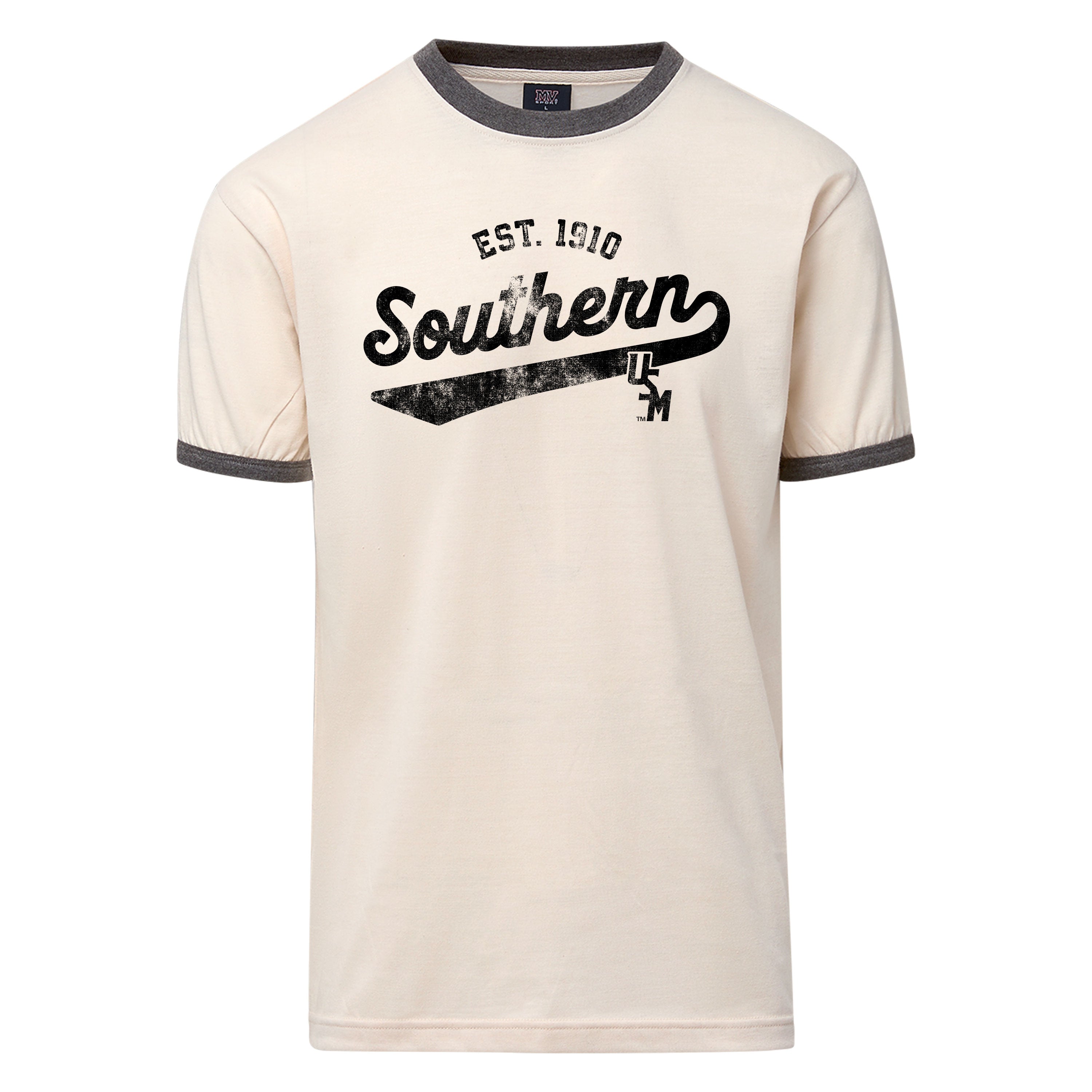 Ringer T-Shirt Est 1910 Southern with Tail Stacked USM