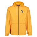 Vintage Hooded Full Zip Rain Jacket with Stacked USM