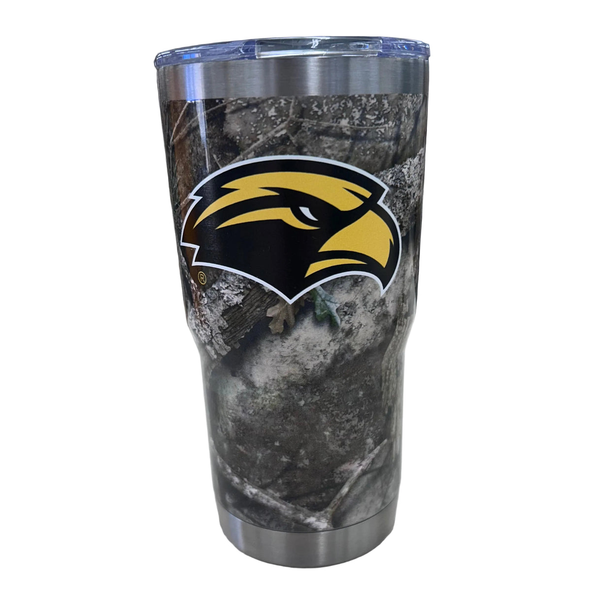 Tumbler 20 oz. Camo with Lid Eagle Head