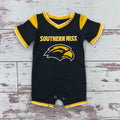 Infant All Day Football Jersey Romper
