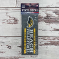 Auto Decal 6" Eagle Head Southern Miss Beach Volleyball Golden Eagles