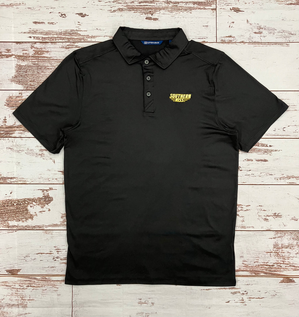 Cutter & Buck Men's Coastline Epic Comfort Eco Polo with Southern Miss Bars