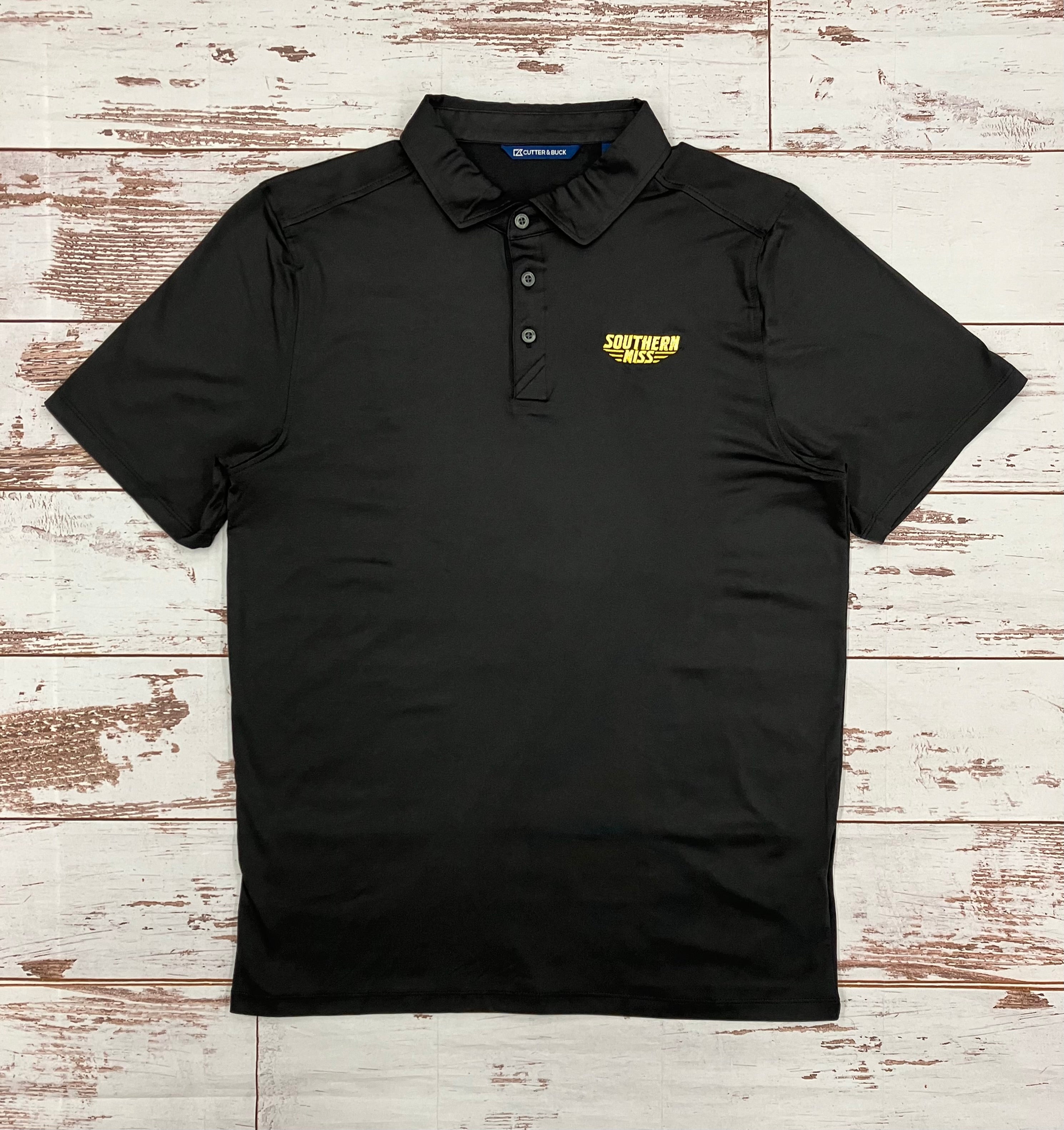 Cutter & Buck Men's Coastline Epic Comfort Eco Polo with Southern Miss Bars
