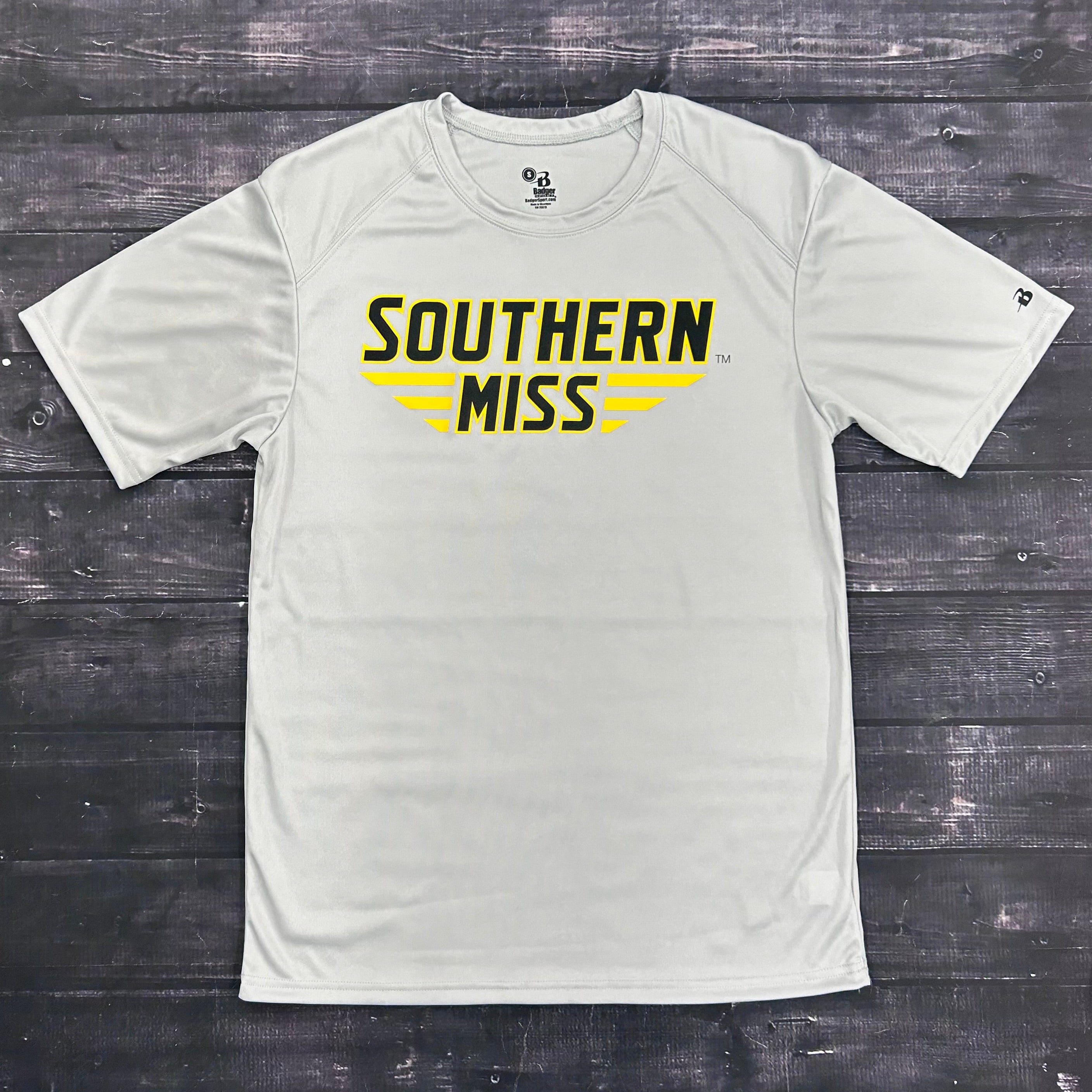 B-Core Short Sleeve T-Shirt with Southern Miss Bars