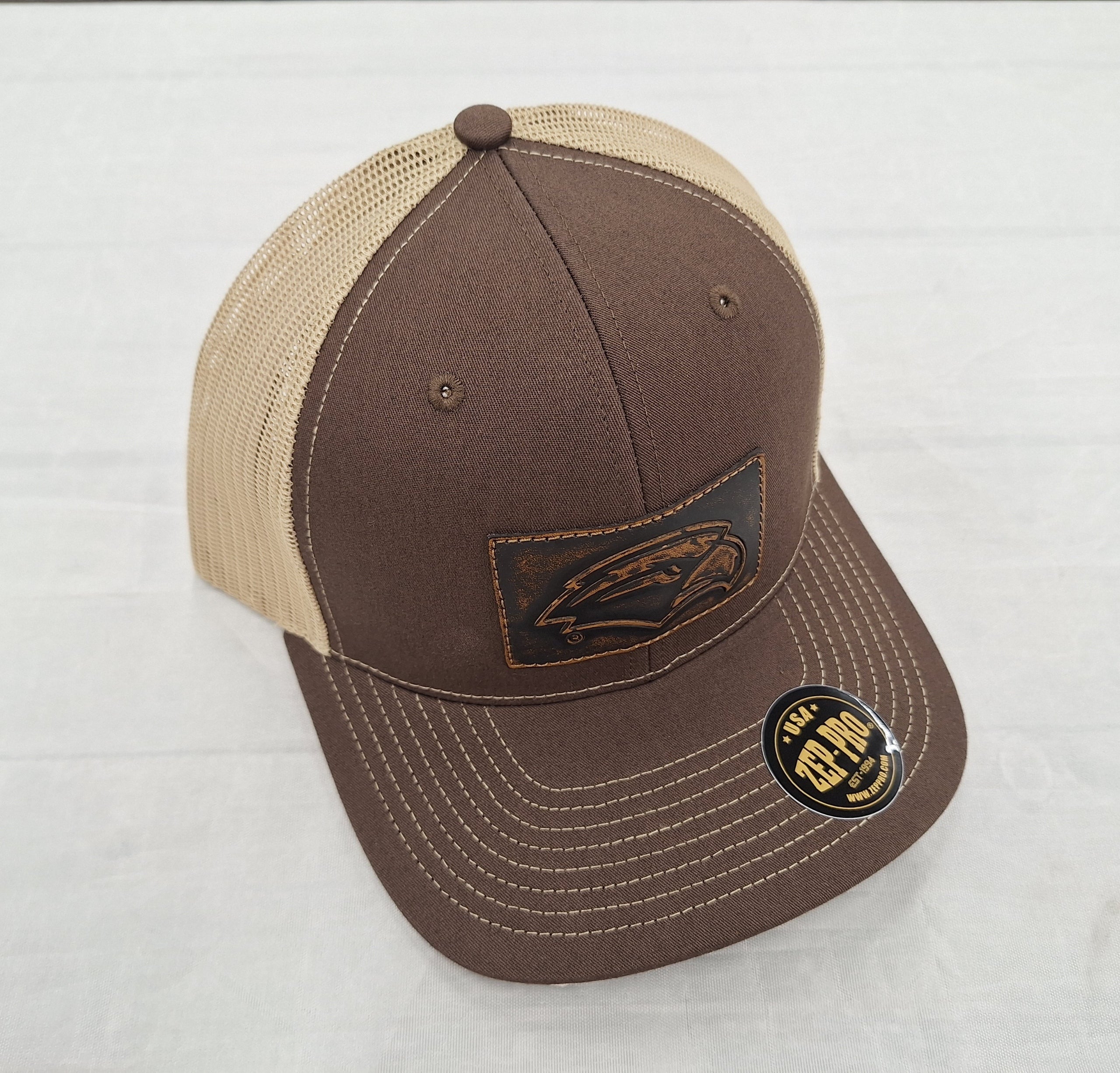 Cap Baseball Rect Patch Eagle Head