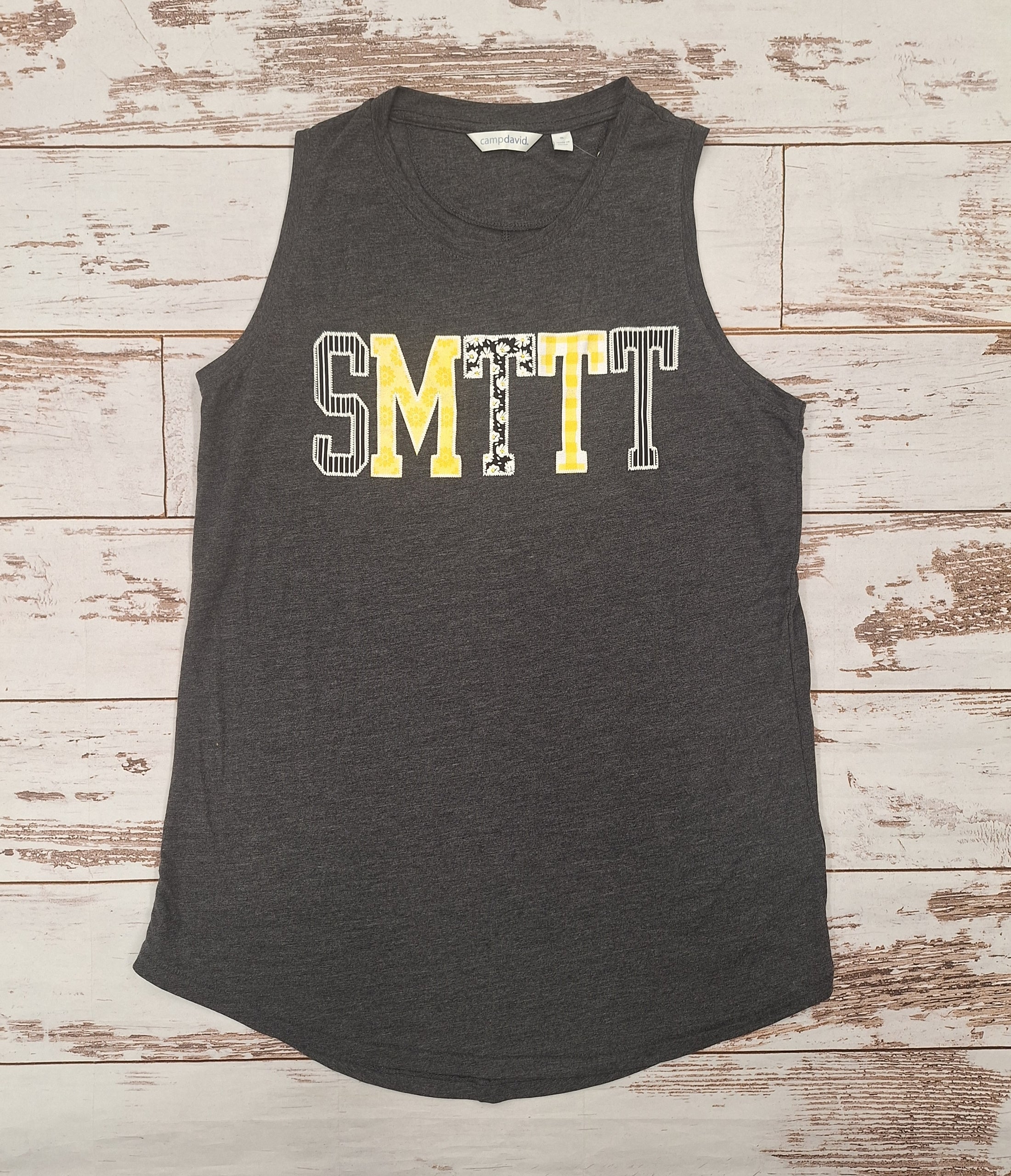 Women’s Tank Top Hottie SMTTT Print Embroidered